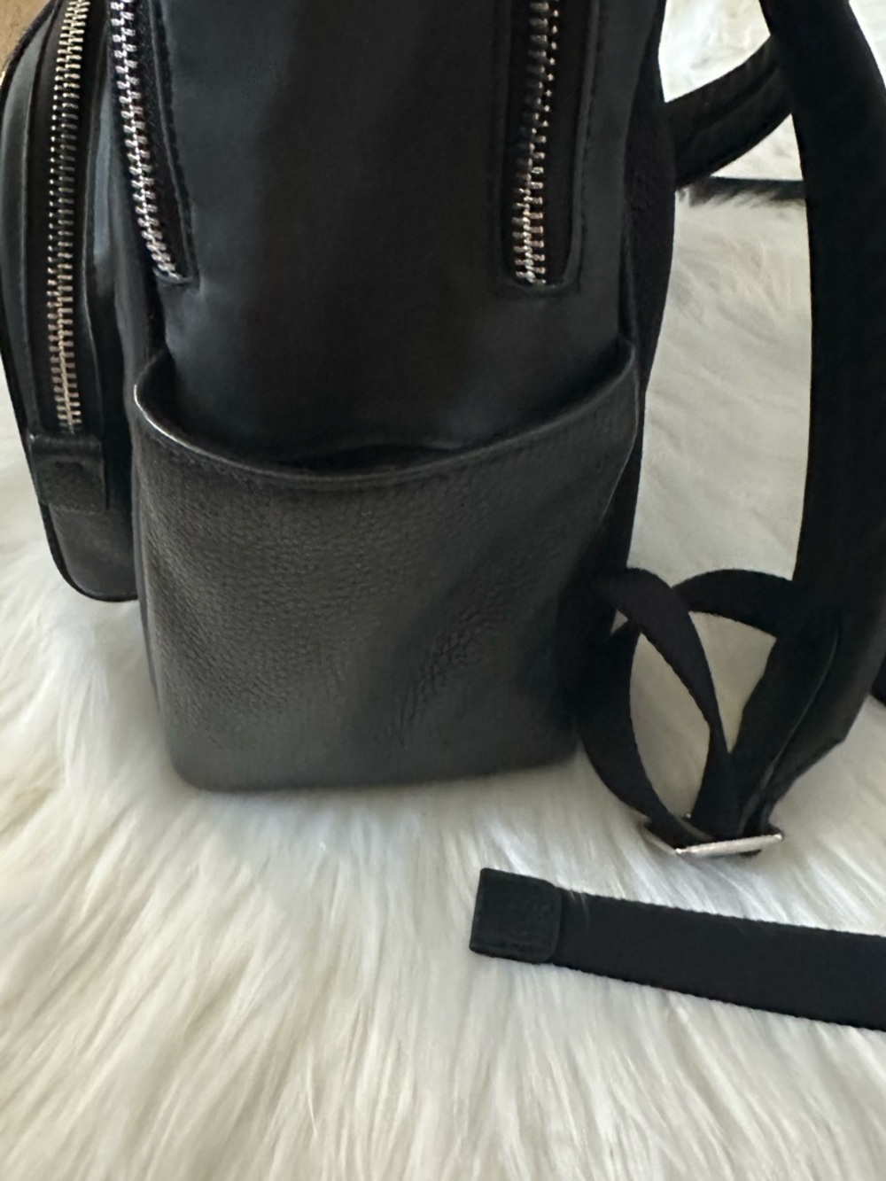 Coach Black Nylon & Leather Backpack - Picture 8 of 13